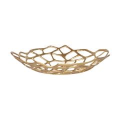 Dĩa Trái Cây Metal Đan Lưới Phong Cách Châu Âu Sang Trọng