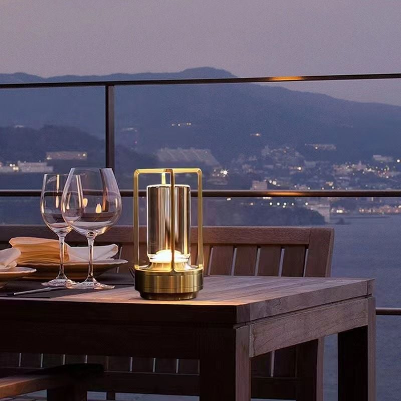 Đèn Bàn Sạc Cảm Ứng Decor Bàn Ăn Quầy Bar Đèn Ngoài Trời