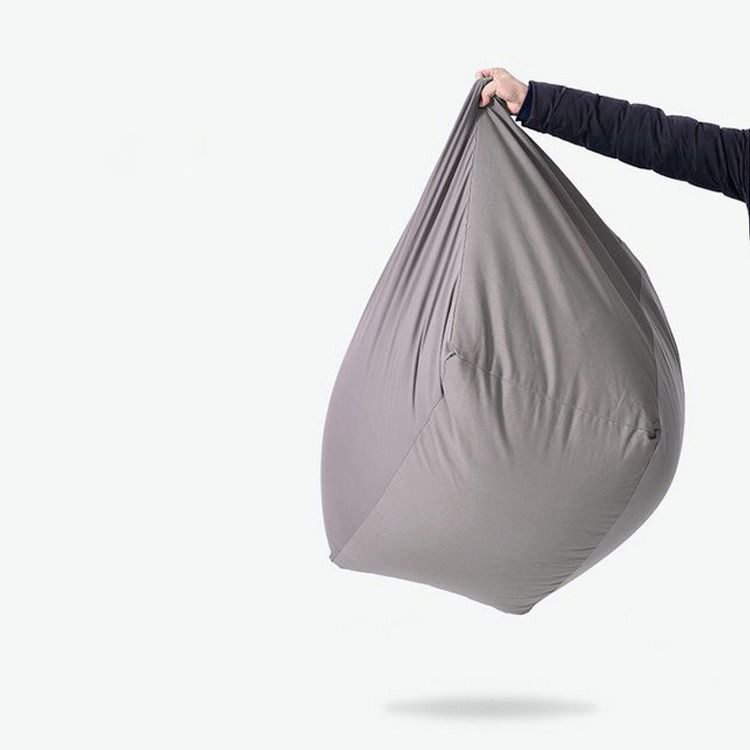 Ghế Lười Túi Đậu Hình Trụ Vuông Cotton Thun Mềm Mại