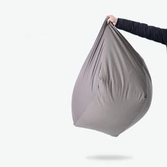 Ghế Lười Túi Đậu Hình Trụ Vuông Cotton Thun Mềm Mại