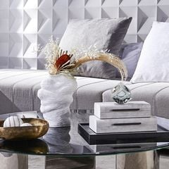 Khối Vuông Pha Lê Để Bàn Trang Trí