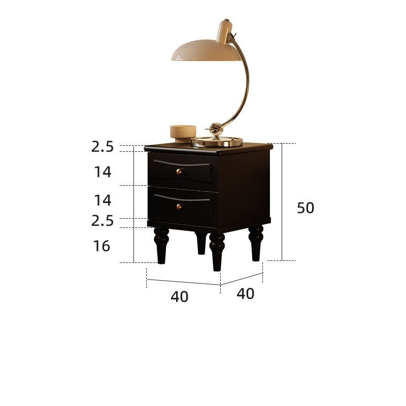 Tủ Đầu Giường Đơn Giản Phong Cách Vintage Mỹ Kiểu 2