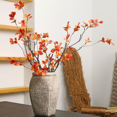 Cành Lá Phong Đỏ Trang Trí Phong Cách Bắc Âu