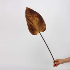 Cành Lá Chuối PU Quạt Nhọn Decor Bình Hoa