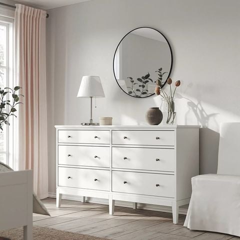 Tủ Console Tối Giản Chia Ngăn Kéo Nhỏ Hemsley