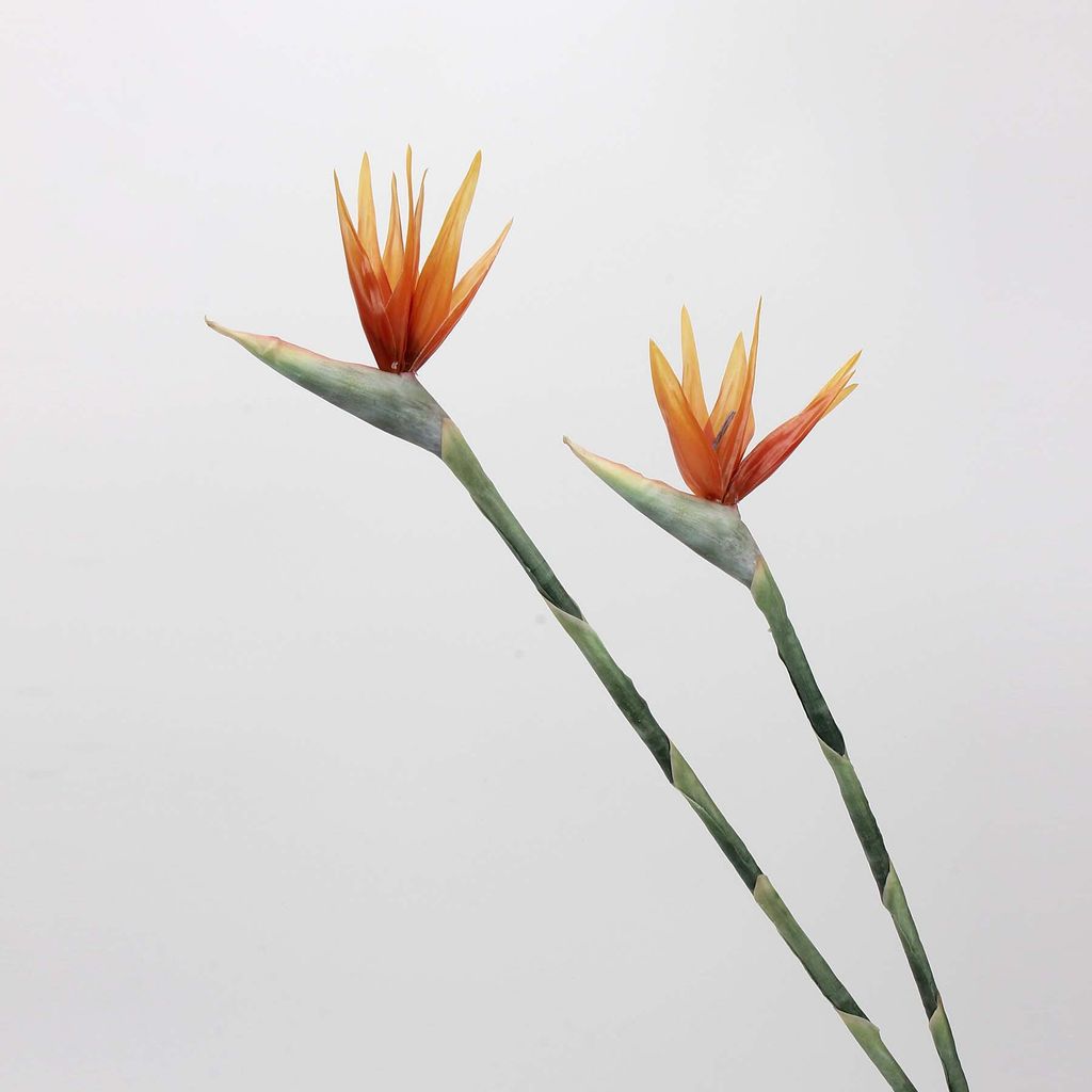 Hoa Lụa Giả Decor Hoa Chim Thiên Đường