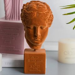 Tượng Trang Trí Nhựa Phủ Nhung Nữ Thần Venus