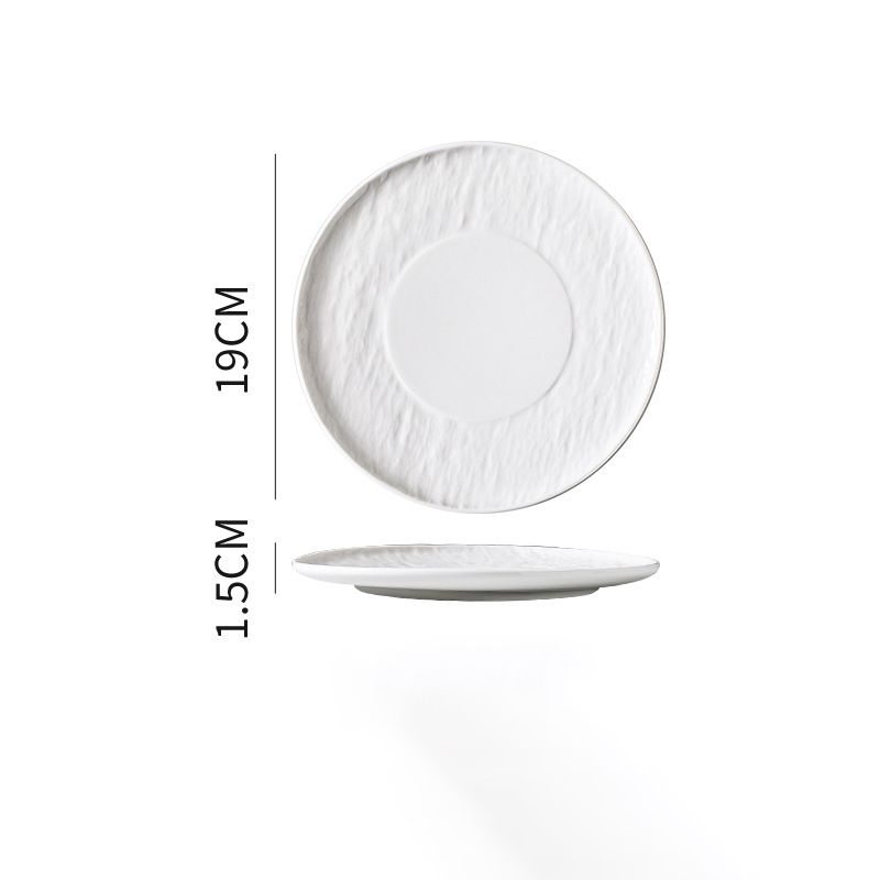 Dĩa Gốm Sọc Gân Trắng Châu Âu