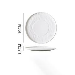 Dĩa Gốm Sọc Gân Trắng Châu Âu