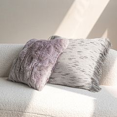 Vỏ Gối Tựa Lưng Sofa Cao Cấp Tông Nâu Tím Sang Trọng