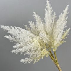 Bó Hoa Giả Cỏ Đuôi Sậy Vintage