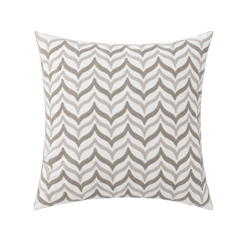 Set Vỏ Gối Tựa Lưng Phong Cách Nâu Be Tối Giản - Set 3