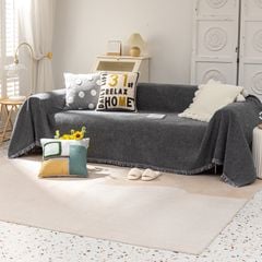 Thảm Phủ Trang Trí Sofa Size Đại Lông Nhung Dày Sang Trọng
