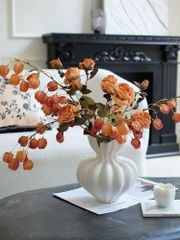 Bình Hoa Gốm Sứ Wabi Sabi Cổ Điển Hình Búp Hoa