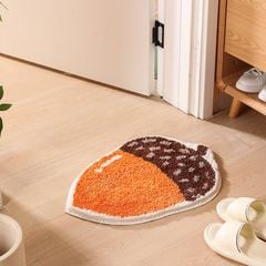 Thảm Lau Chân Dệt Lông Siêu Thấm Decor Các Vị Trí Trong Nhà Quả Thông