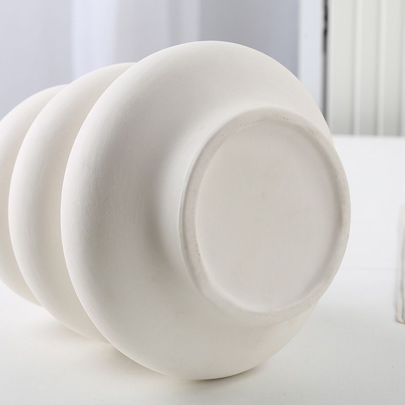 Bình Gốm Hình Bầu Gợn Sóng 3 Tầng