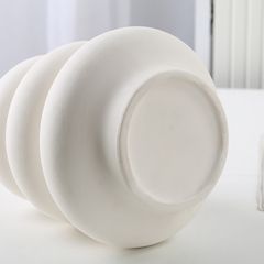 Bình Gốm Hình Bầu Gợn Sóng 3 Tầng