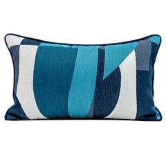 Vỏ Gối Tựa Lưng Sofa Âu Mỹ Dệt Sợi Colorful