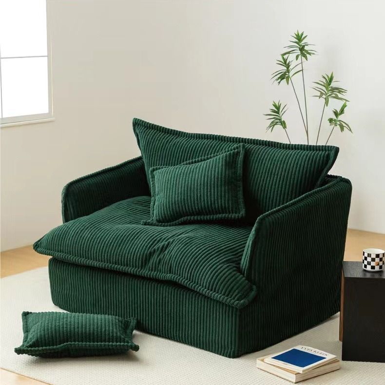 Ghế Thư Giãn Sofa Đơn Có Lót Gối Đệm Lông