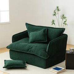 Ghế Thư Giãn Sofa Đơn Có Lót Gối Đệm Lông