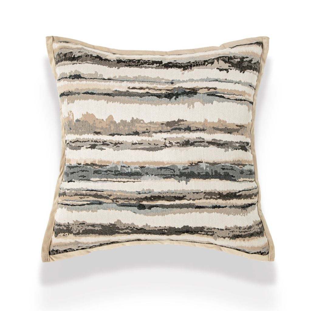 Set Vỏ Gối Tựa Lưng Phong Cách Nâu Be Tối Giản - Set 9