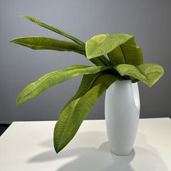 Cành Lá Chim Thiên Đường Giả Lụa Phong Cách Á Đông