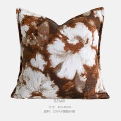 Vỏ Gối Tựa Lưng Phong Cách Caremel Sang Trọng