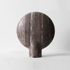 Đèn Bàn Đầu Giường Hình Mặt Trời Phong Cách Wabi Sabi