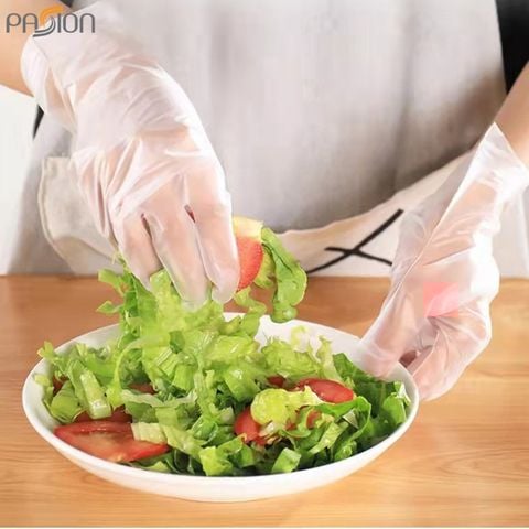 Găng Tay Nhựa Dẻo TPE Cao Su Mềm Mại Tiện Dụng