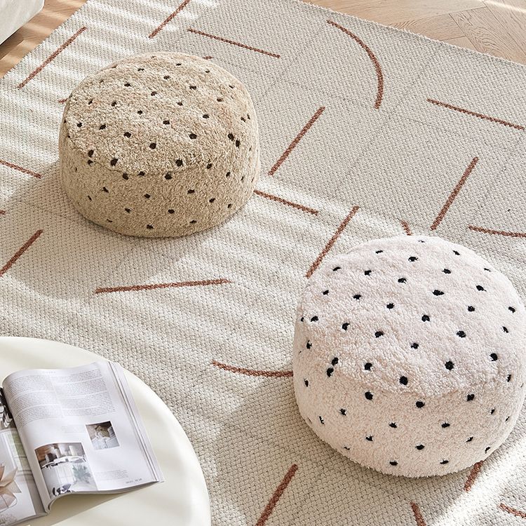 Gối Đệm Tatami Hạt Xốp Futon Nhung Sợi Phong Cách Nhật Bản