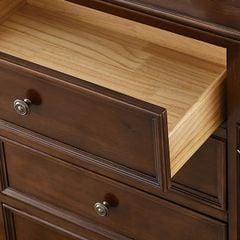 Tủ Gỗ Tần Bì Phong Cách Vintage Mỹ 7 Ngăn Kéo