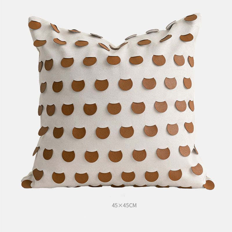 Vỏ Gối Tựa Lưng Phong Cách Caremel Sang Trọng