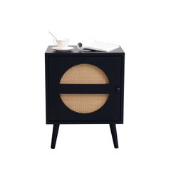 Tủ Đầu Giường Phối Giả Mây Hiện Đại