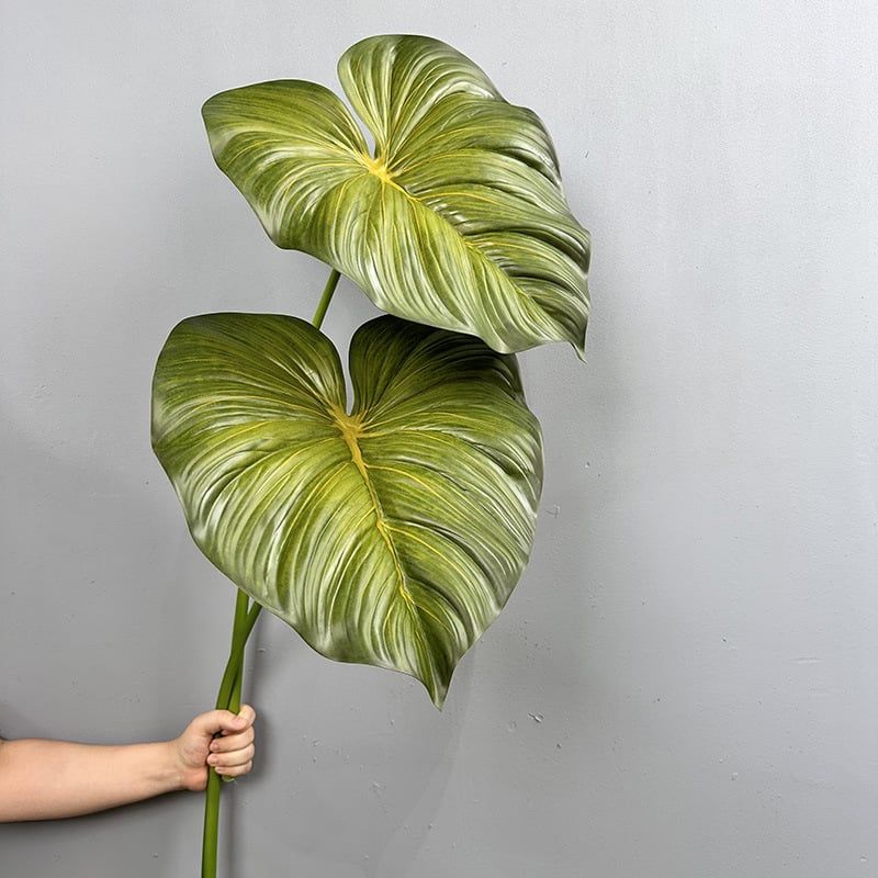Lá Cây Trầu Bà Monter Leaf Lớn Nhựa Mềm