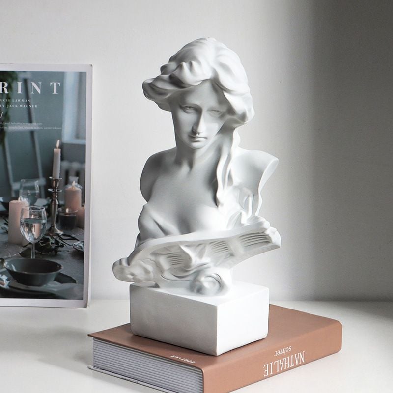 Tượng Thạch Cao Trang Trí David Nữ Thần