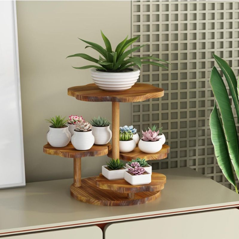 Kệ Gỗ Nhiều Tầng Trang Trí Bánh Ngọt Cupcake Bàn Tiệc