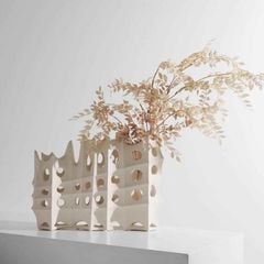 Bình Hoa Nghệ Thuật Mô Hình Rỗng Decor Sáng Tạo