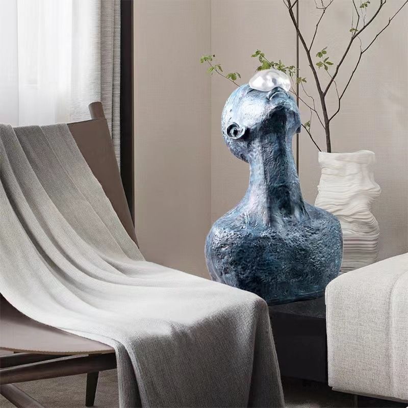 Tượng Điêu Khắc Bán Thân Giọt Nước Trang Trí