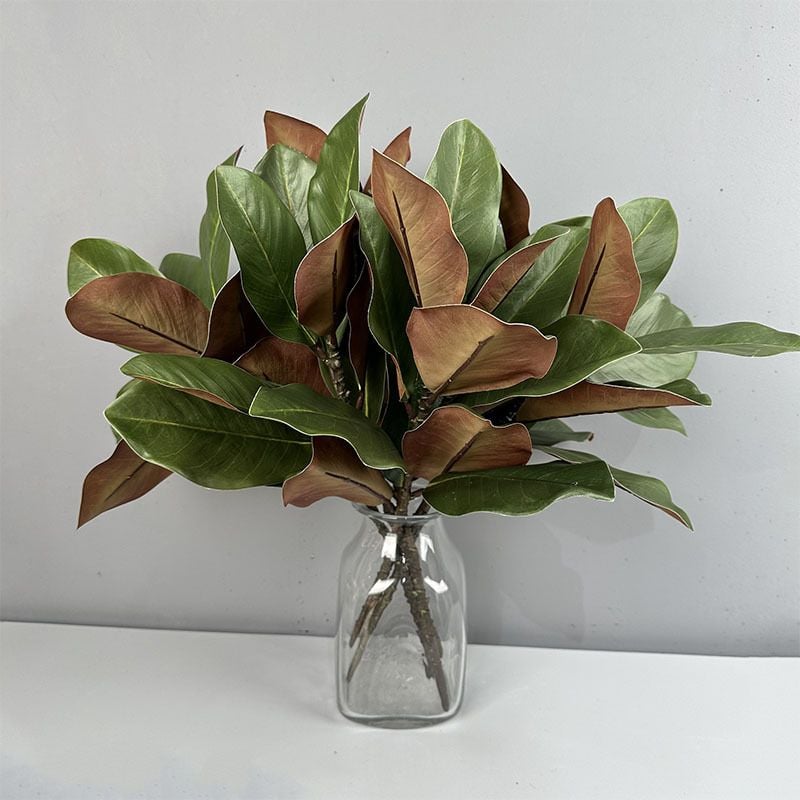 Cành Lá Mộc Lan Decor Không Gian