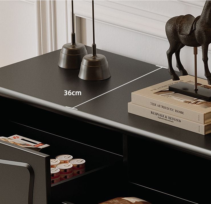 Tủ Tivi Trang Trí Phong Cách Retro Kiểu Pháp