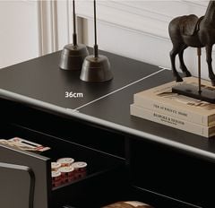 Tủ Tivi Trang Trí Phong Cách Retro Kiểu Pháp