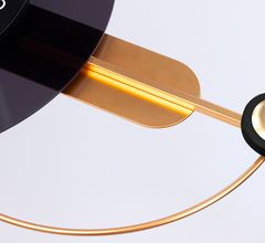 Đồng Hồ Treo Tường Cao Cấp Acrylic 2 Hình Tròn