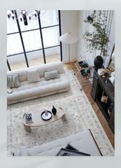 Thảm Trải Sàn Thổ Nhĩ Kỳ Hoa Văn Xanh Navy