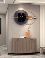Đồng Hồ Treo Tường Cao Cấp Acrylic 2 Hình Tròn