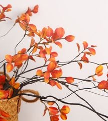 Cành Lá Phong Đỏ Trang Trí Phong Cách Bắc Âu