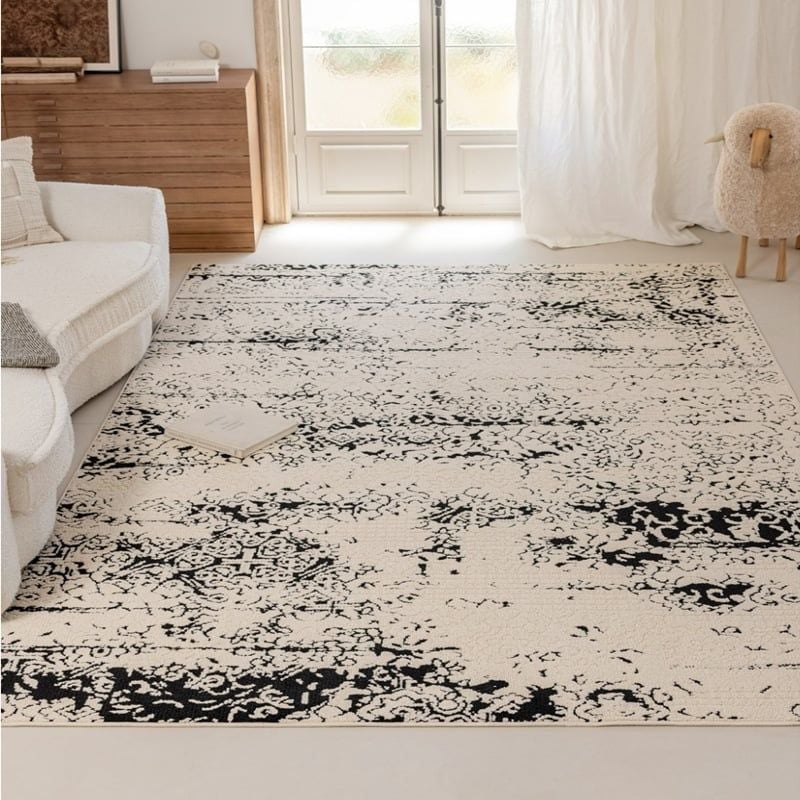 Thảm Trải Sàn Chống Thẩm Dệt Điểm Trừu Tượng Vệt Loang