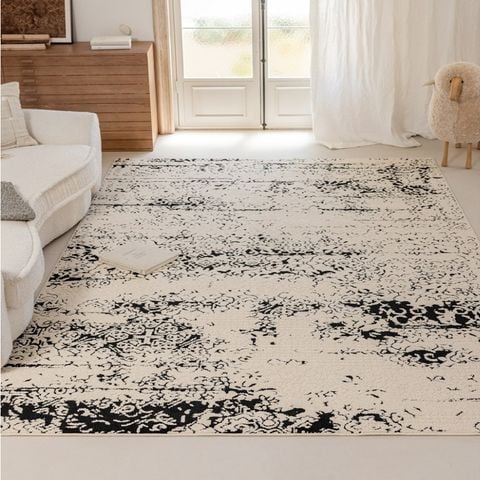 Thảm Trải Sàn Chống Thẩm Dệt Điểm Trừu Tượng Vệt Loang