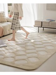 Thảm Trải Sàn Dệt Thủ Công Acrylic Sang Trọng Họa Tiết Tổ Ong Cao Cấp