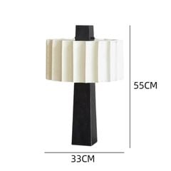Đèn Bàn Hình Xếp Sọc Phong Cách Vintage