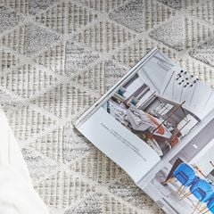 Thảm Trải Sàn Thổ Nhĩ Kỳ Dệt Thủ Công Kháng Khuẩn Chống Ấm - Tam Giác